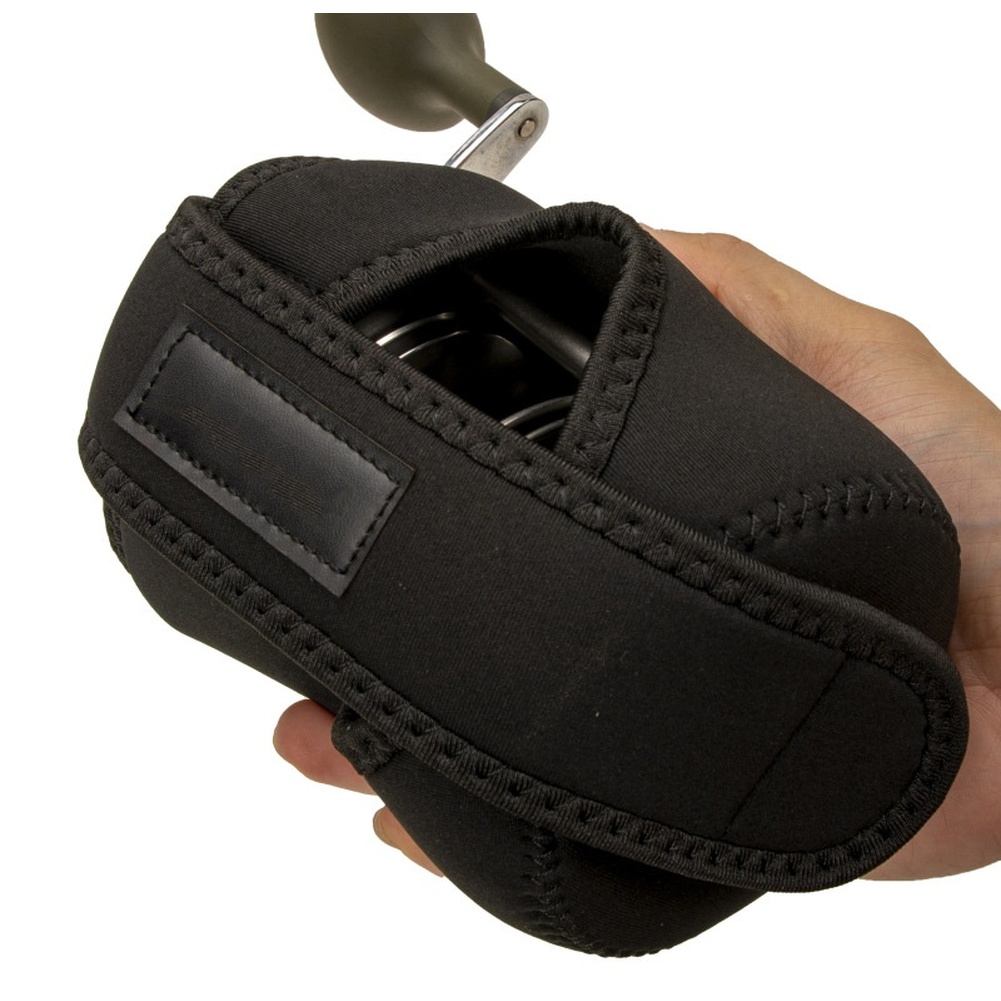 Baitcasting Reel - Bolsa de Neoprene Elástica Preta para